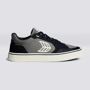 cariuma vallely pro black suede charcoal grey 5.5